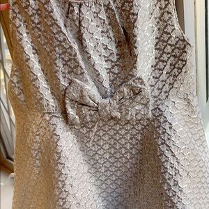 Metallic Toddler Dress
